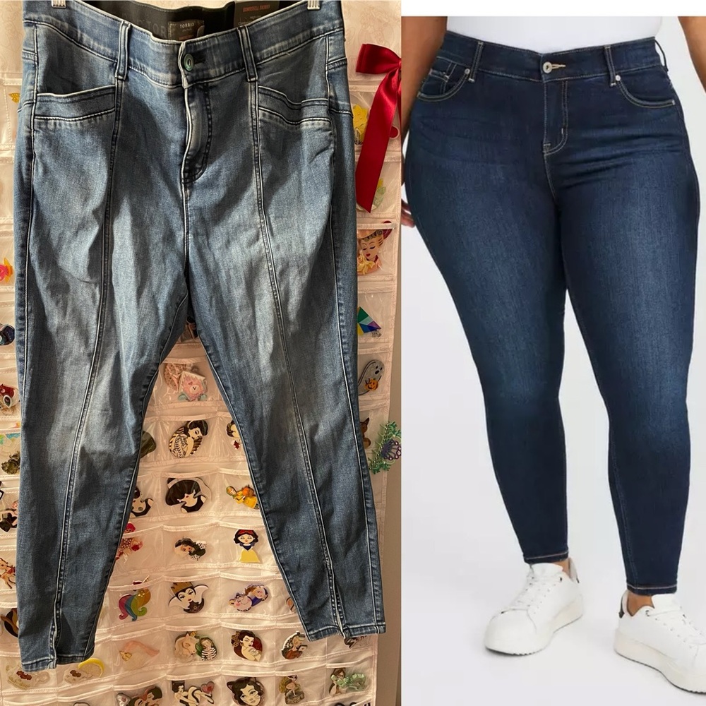 Torrid Bombshell skinny stretch jeans